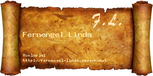 Fernengel Linda névjegykártya
